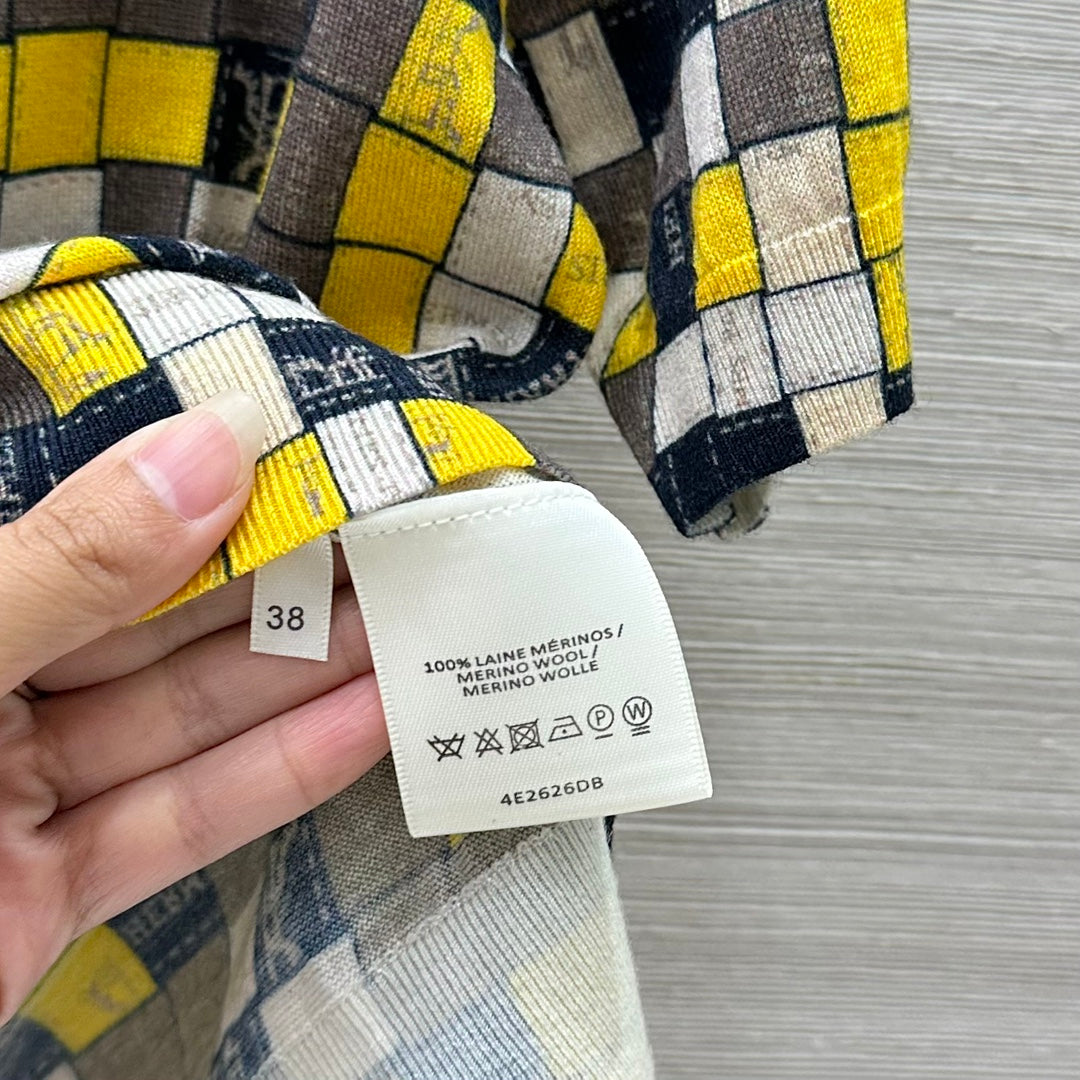 Herm* 25ss printed wool sweater