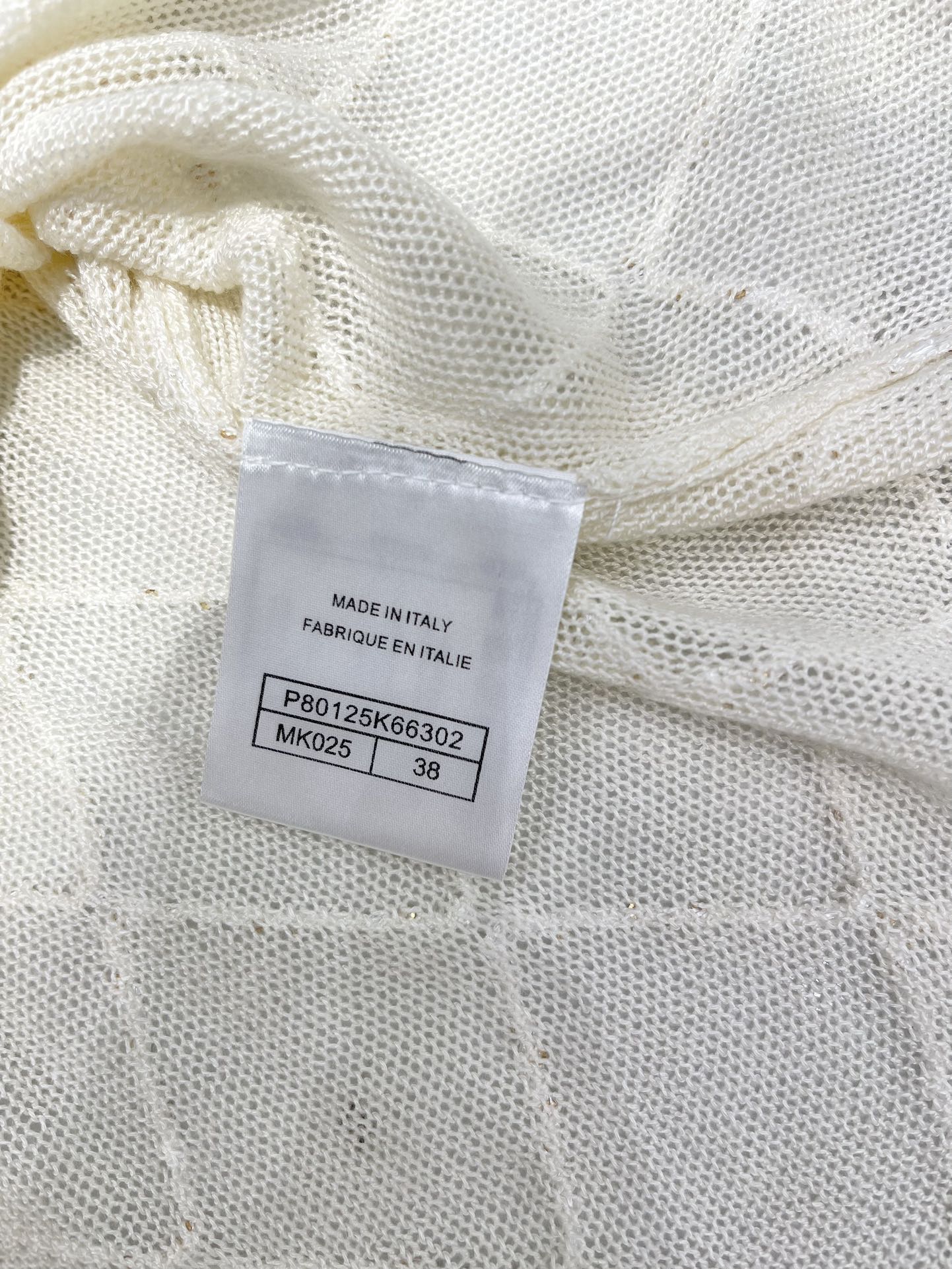 C*nel 25ss chain neck knit t-shirt