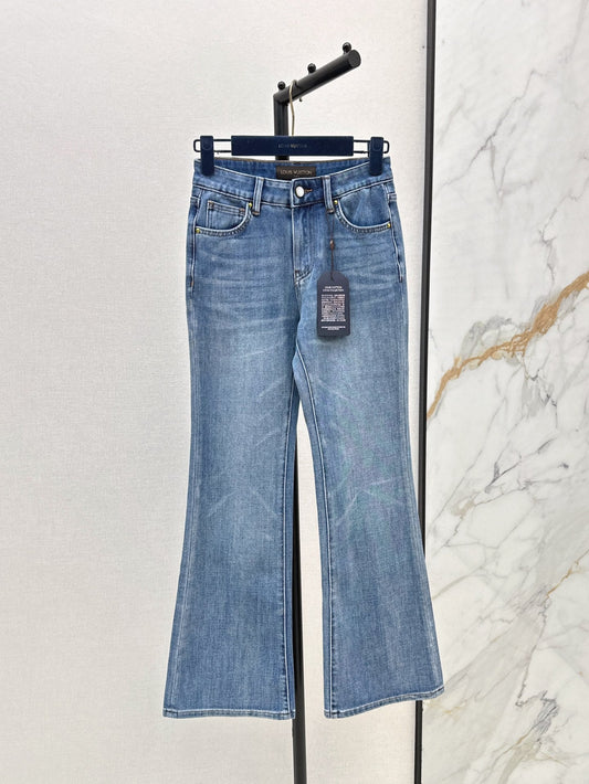 Loui* 25ss embroidered pocket jeans