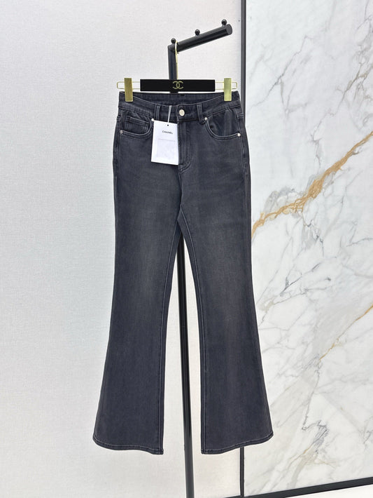 C*nel 25ss embroidered pocket jeans