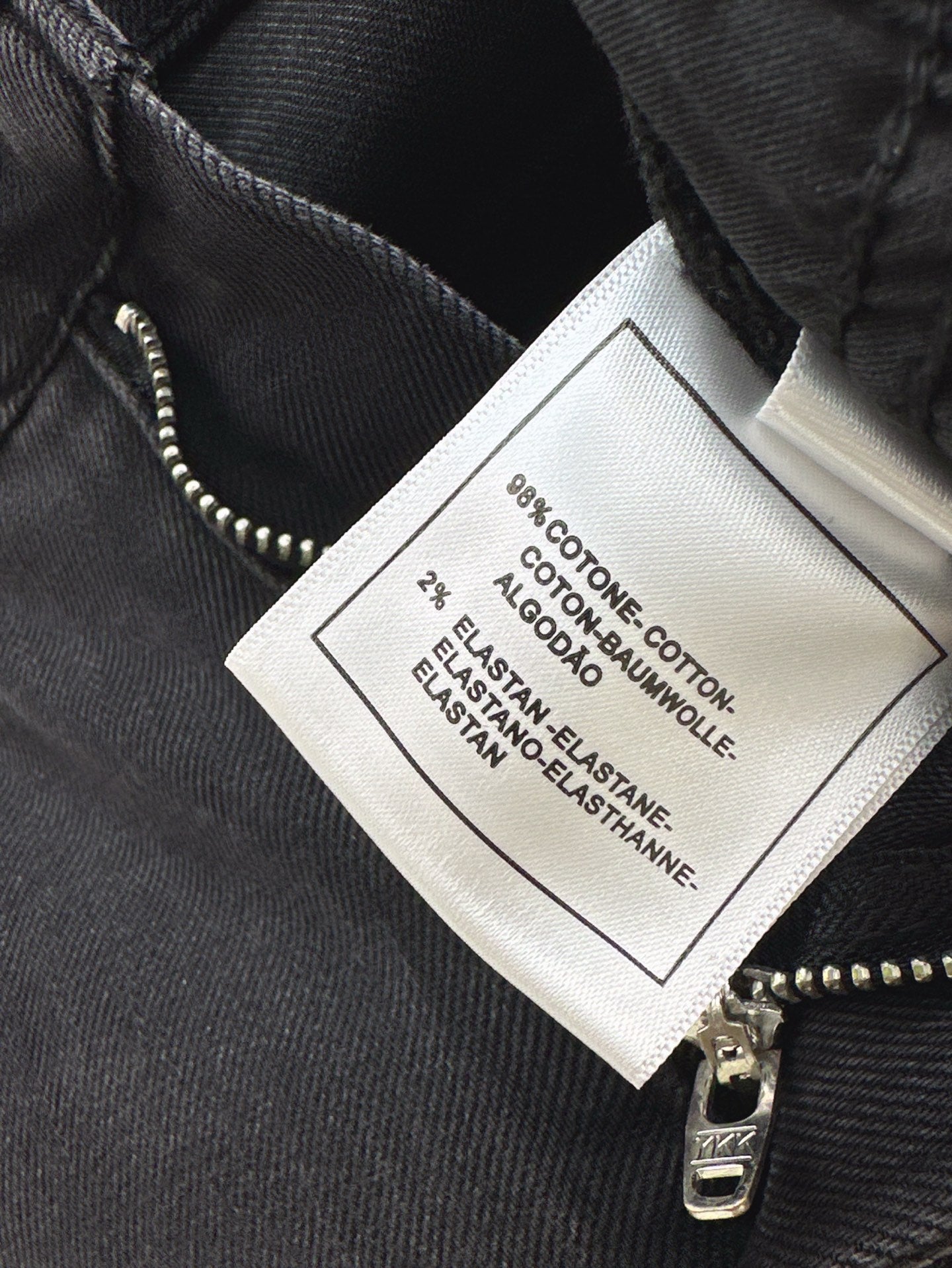 C*nel 25ss embroidered pocket jeans