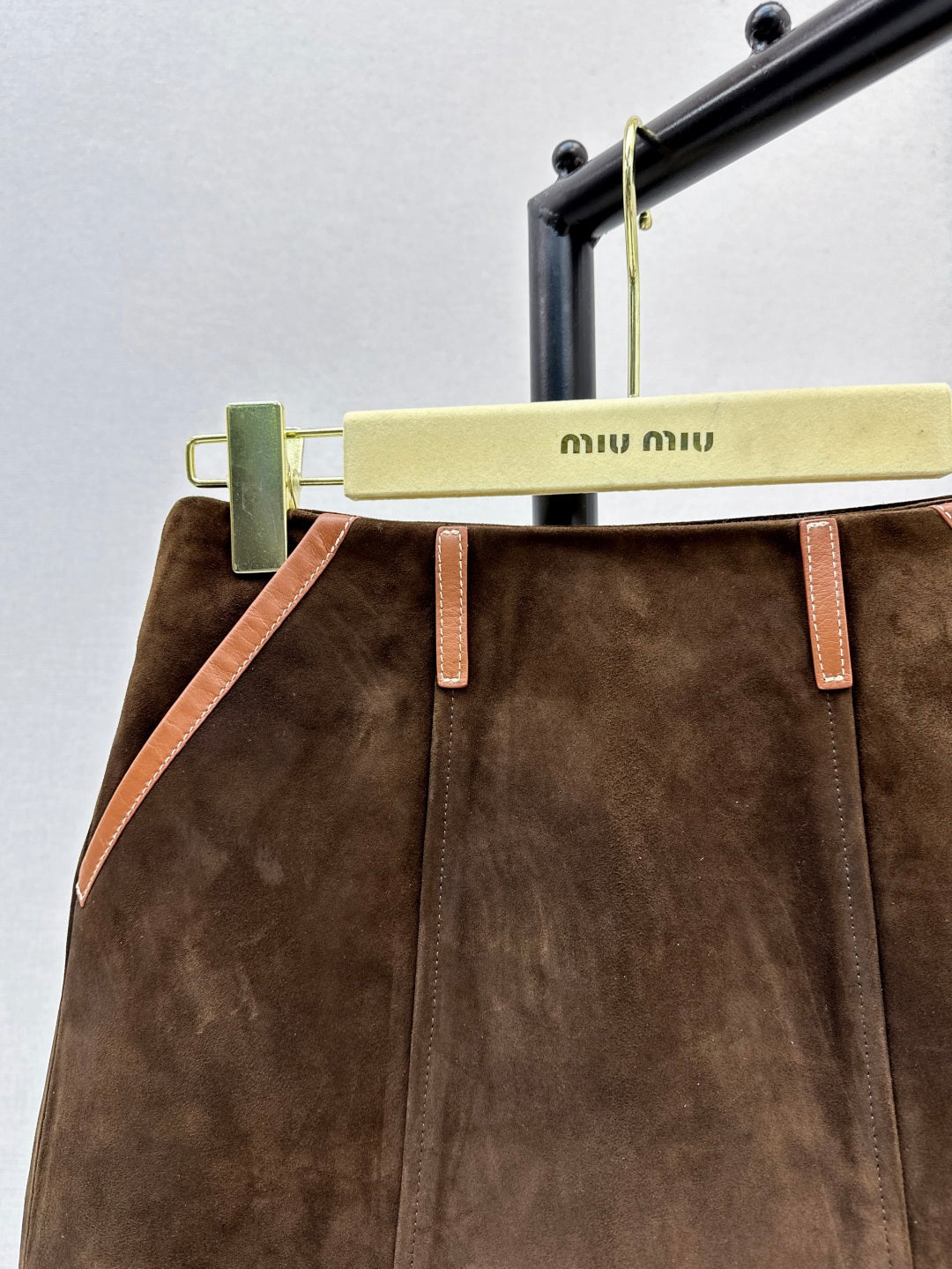 M*u 25ss suede shorts