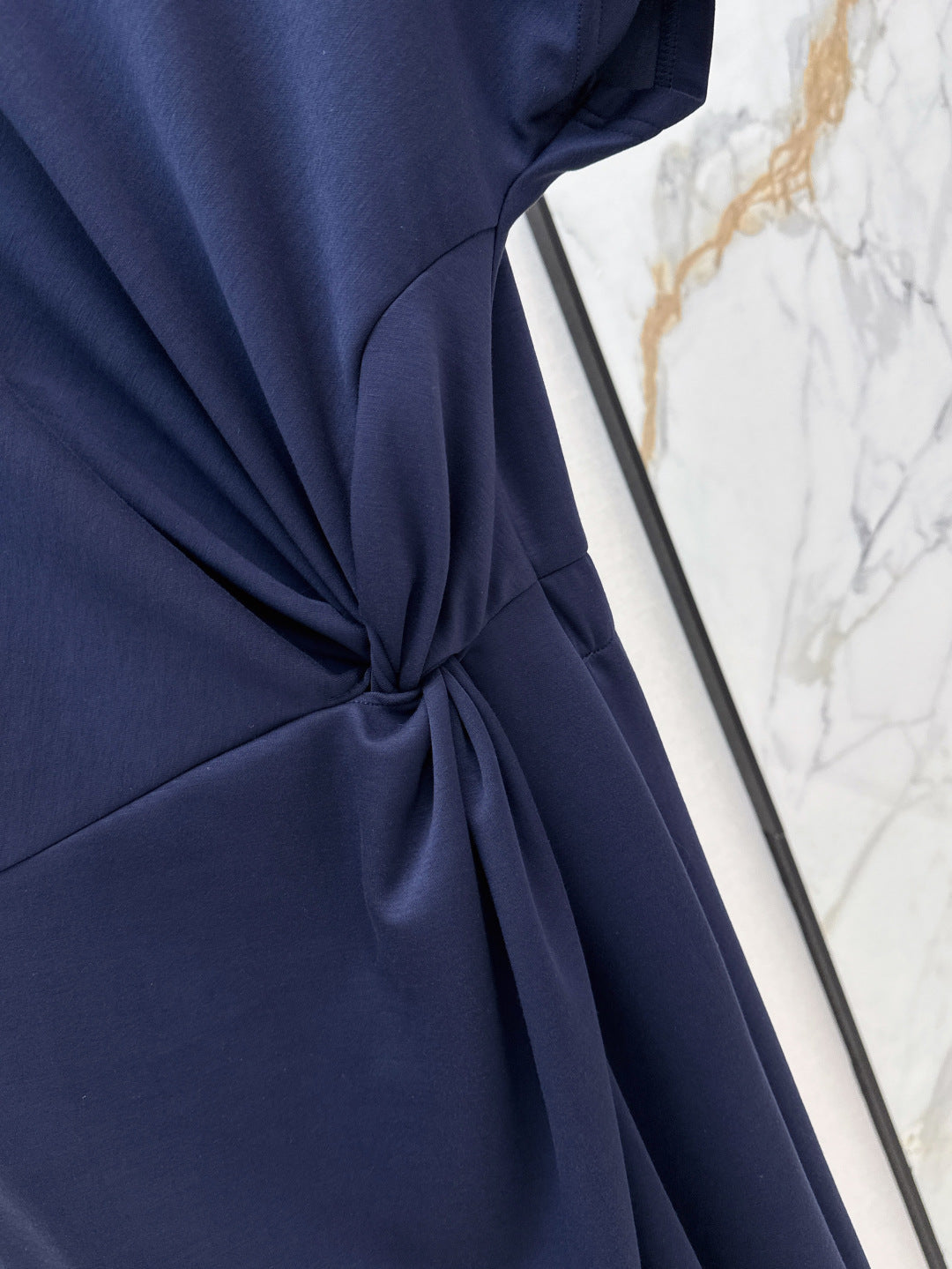 Cel* 25ss cotton pleated dress