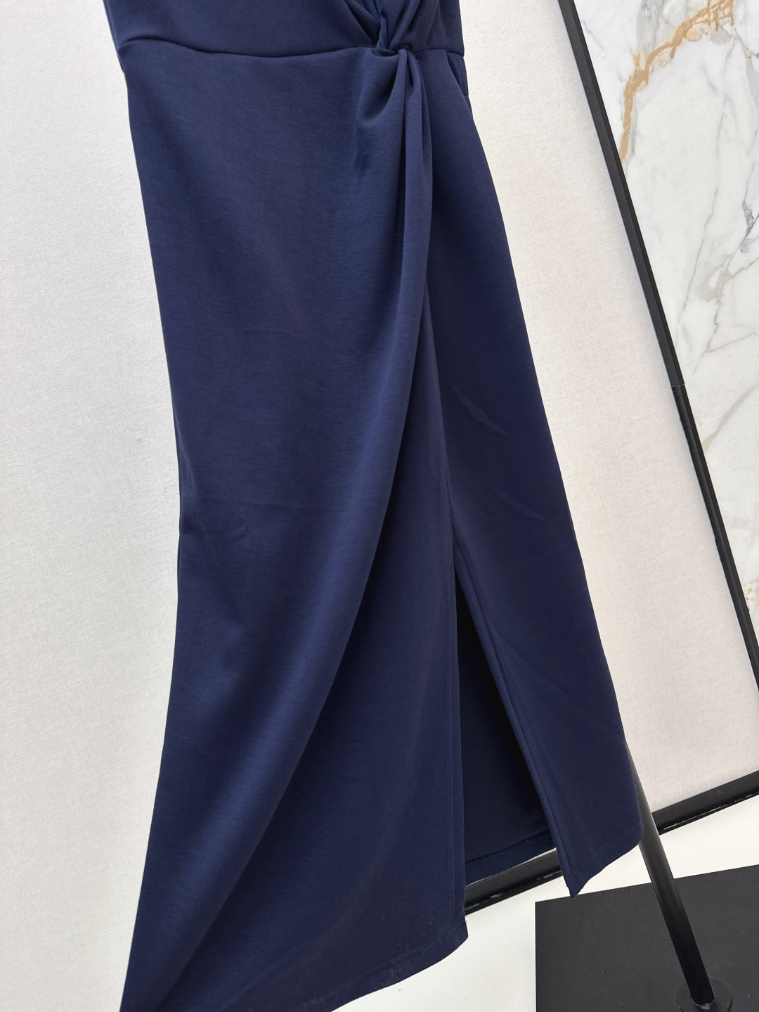 Cel* 25ss cotton pleated dress