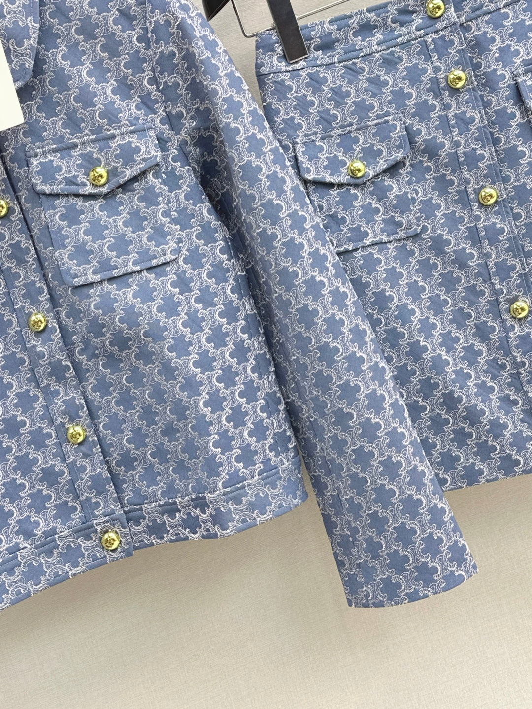 Cel* 25ss denim matching set