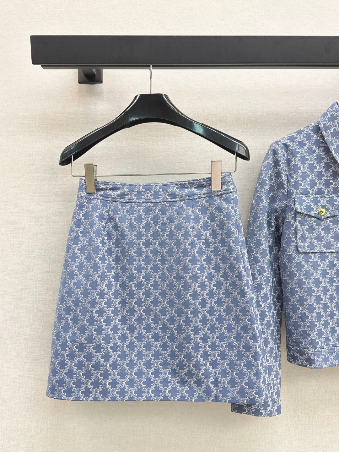 Cel* 25ss denim matching set