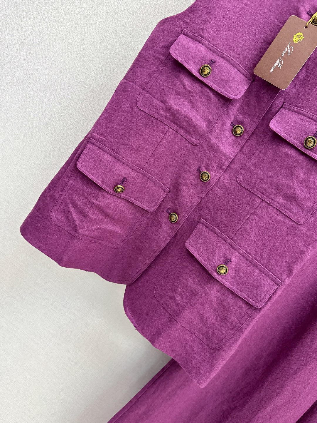 Lor*P 25ss linen matching set