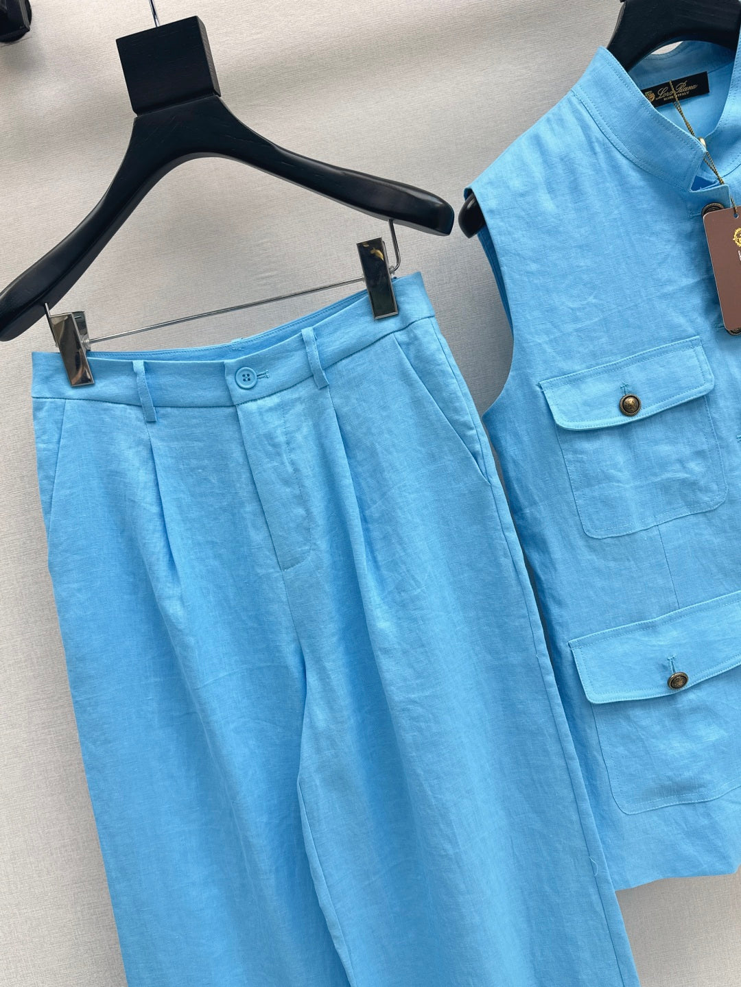 Lor*P 25ss linen matching set