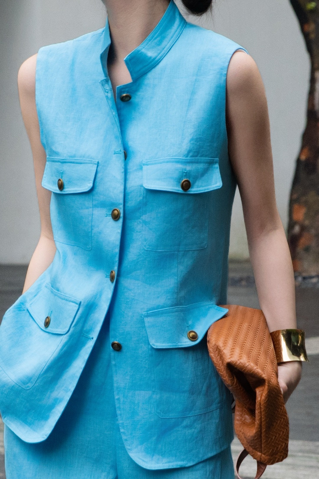 Lor*P 25ss linen matching set