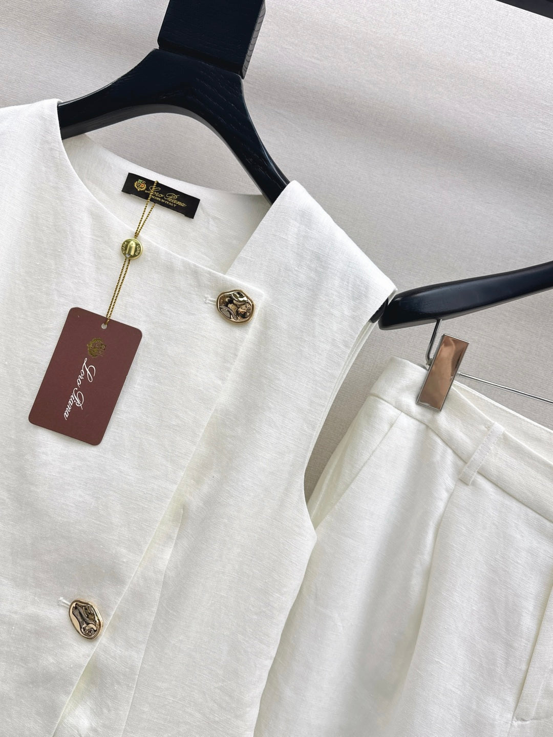 Lor*P 25ss linen matching set