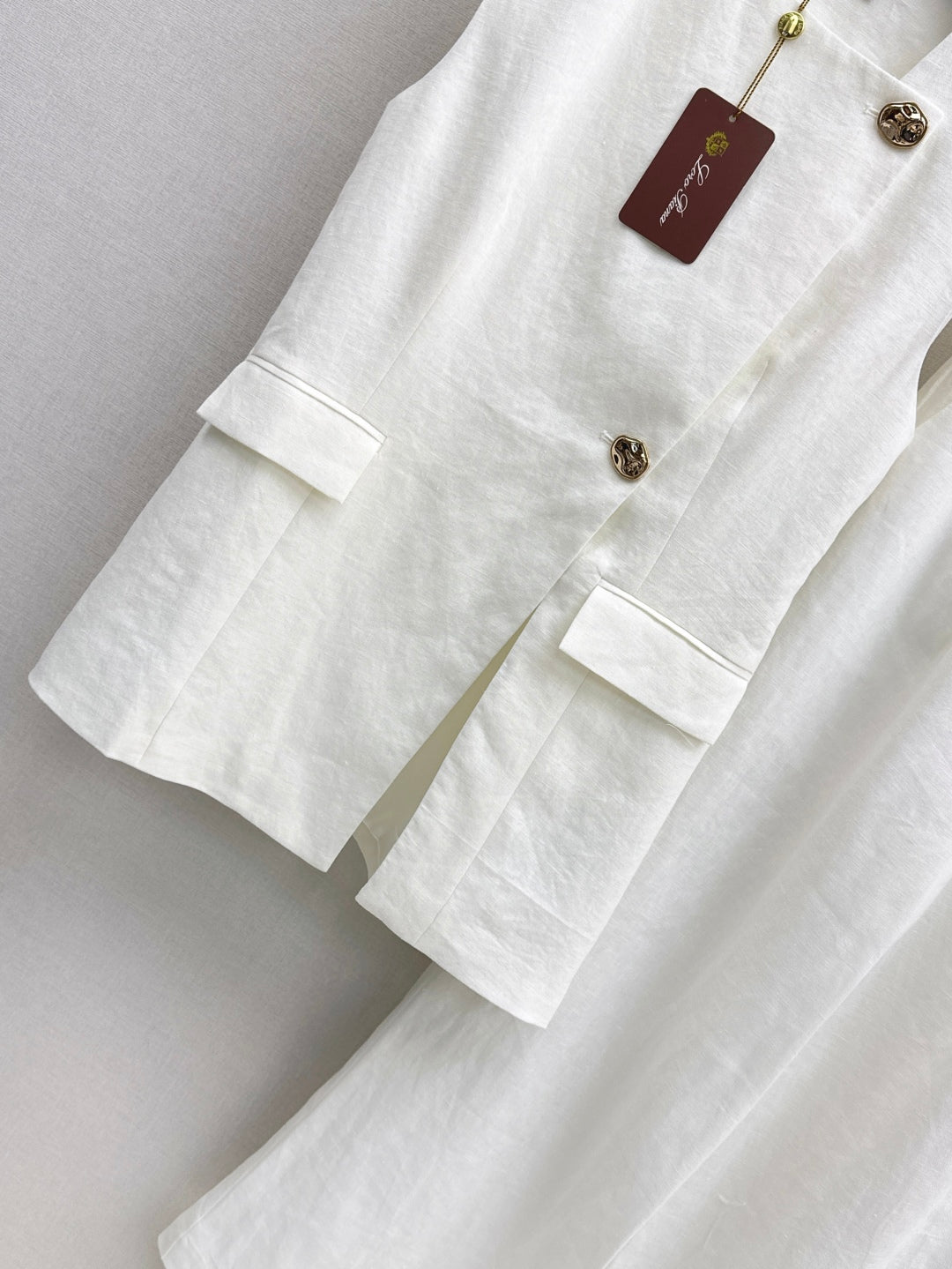 Lor*P 25ss linen matching set