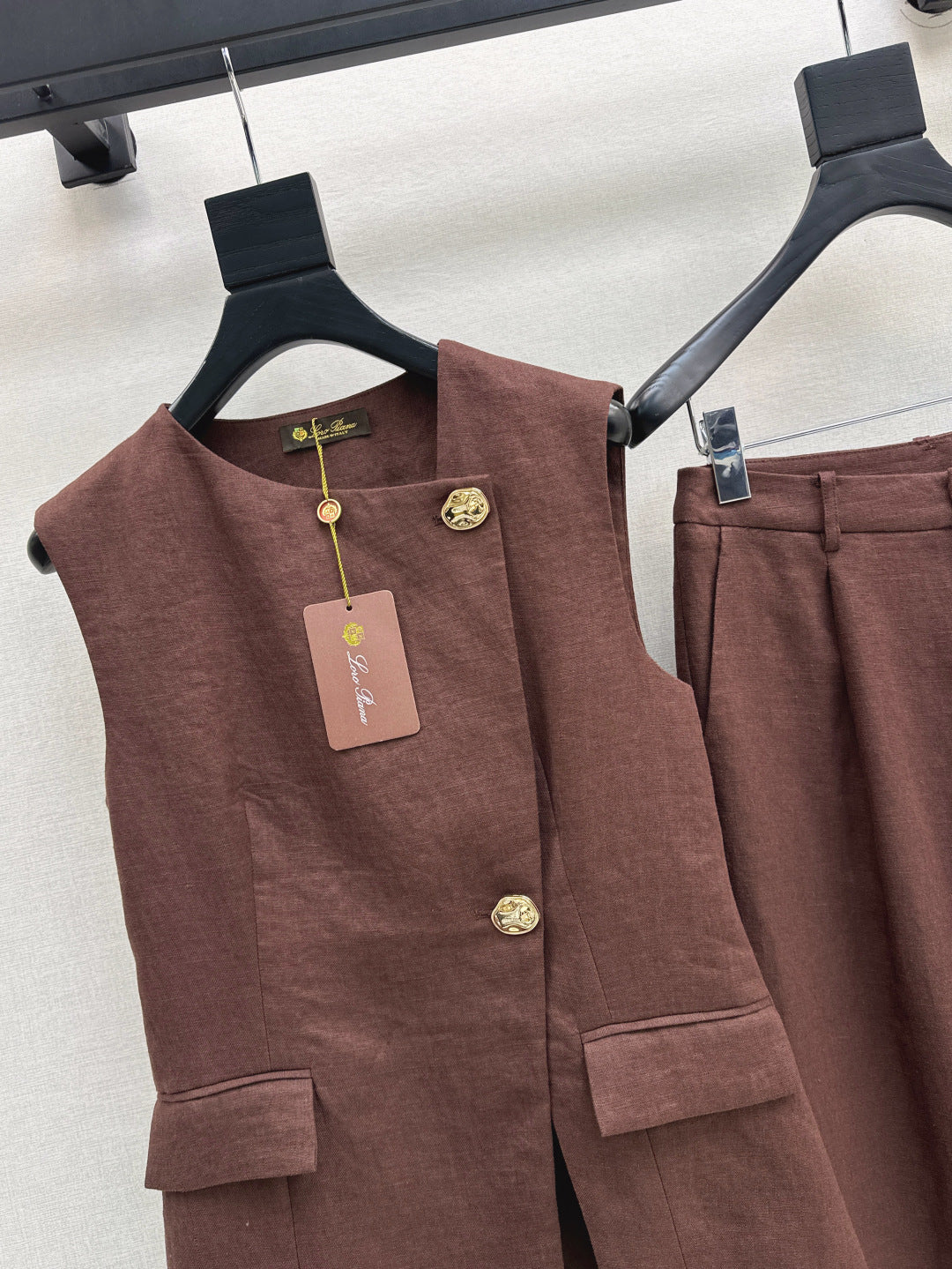 Lor*P 25ss linen matching set