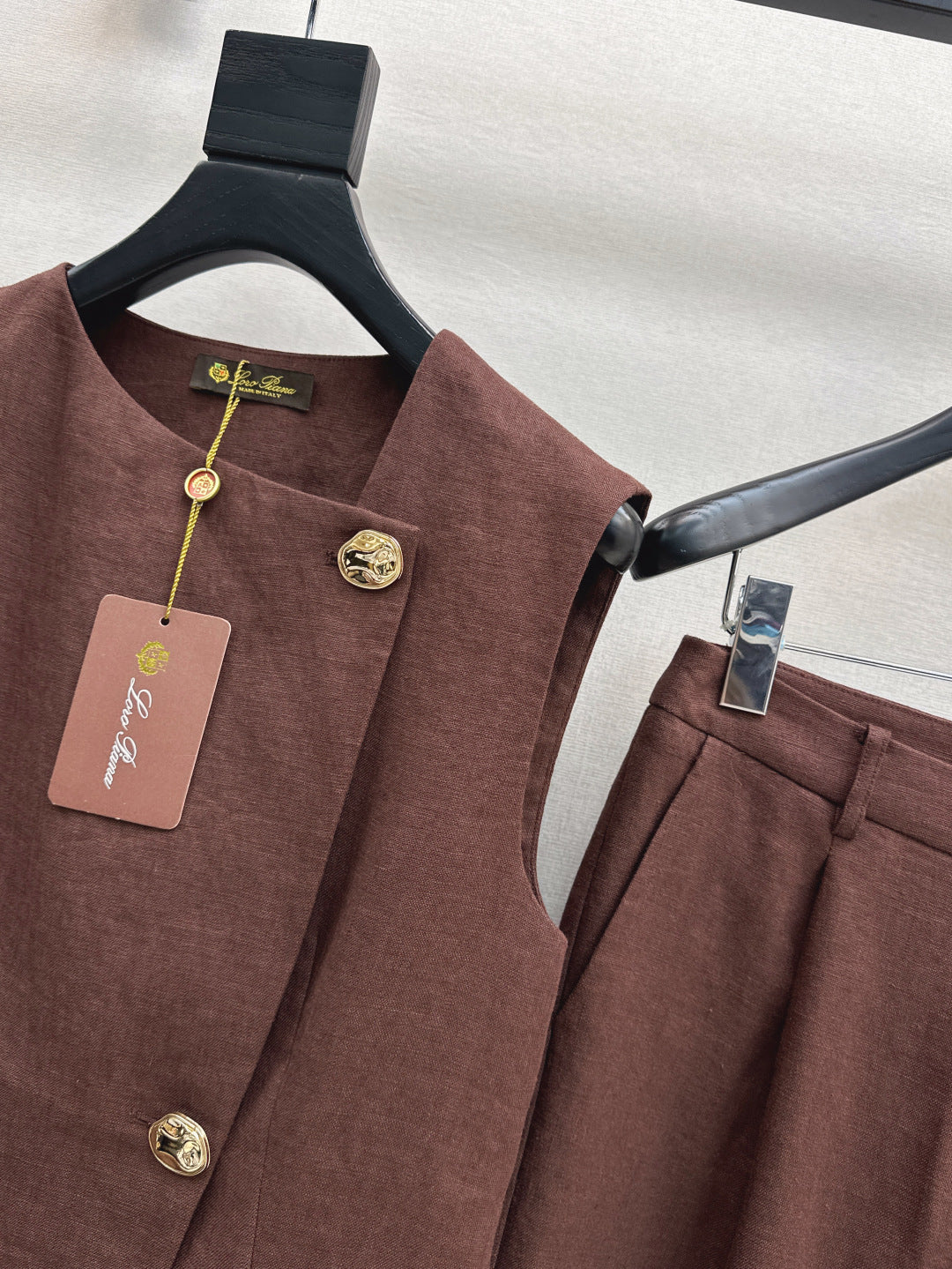 Lor*P 25ss linen matching set