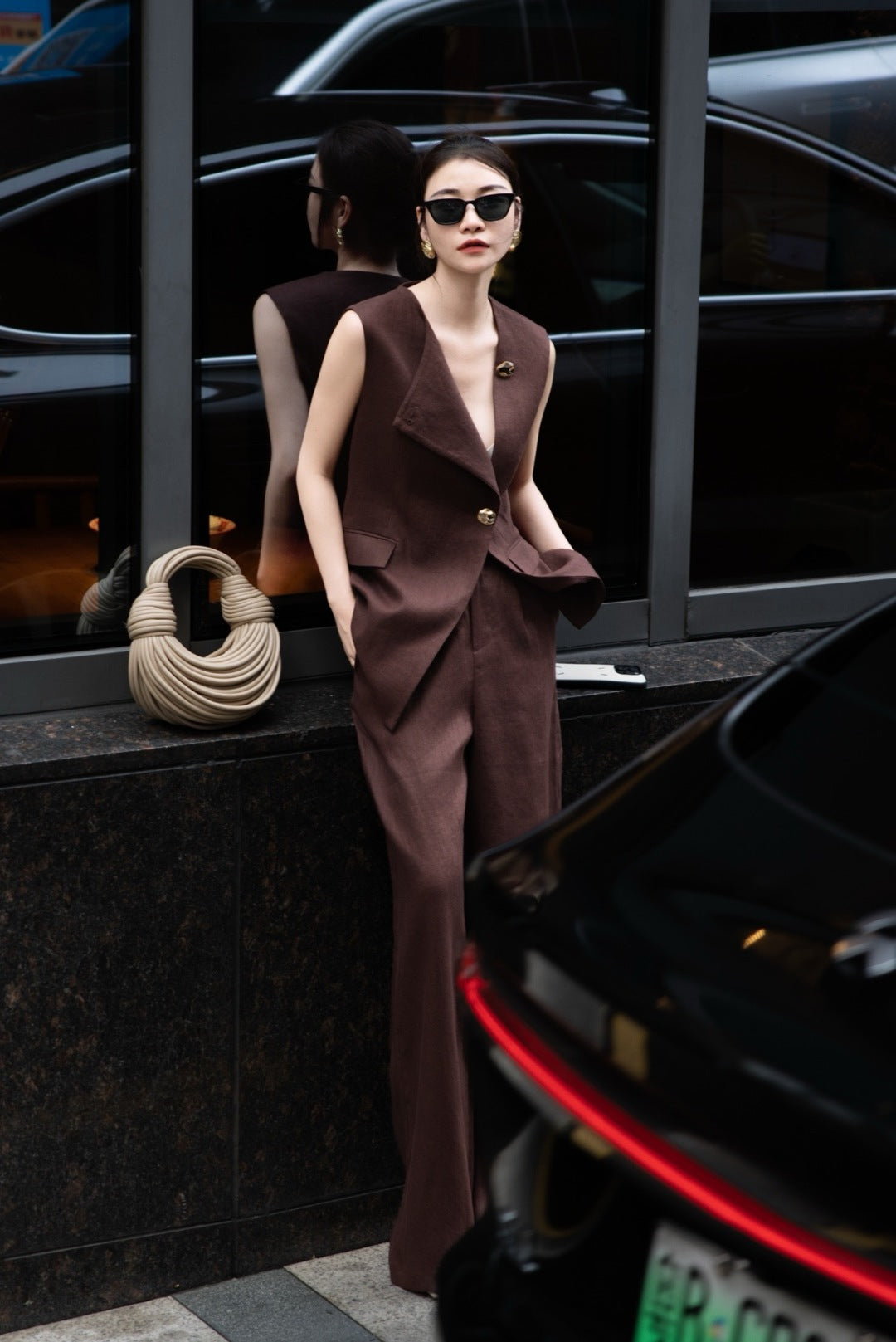 Lor*P 25ss linen matching set