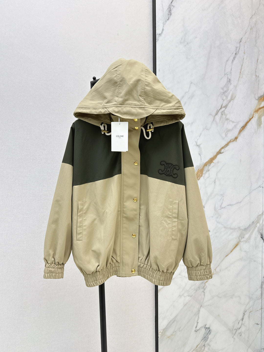 Cel* 25ss hooded windbreaker jacket