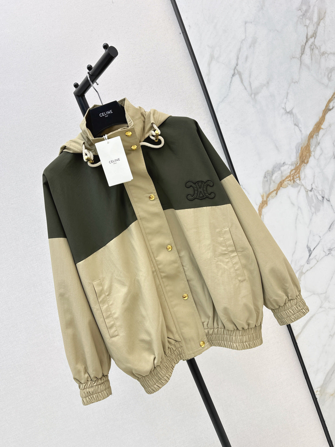 Cel* 25ss hooded windbreaker jacket