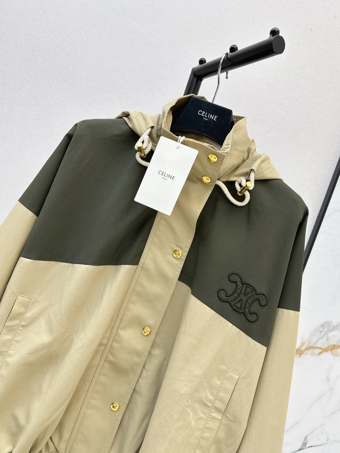 Cel* 25ss hooded windbreaker jacket