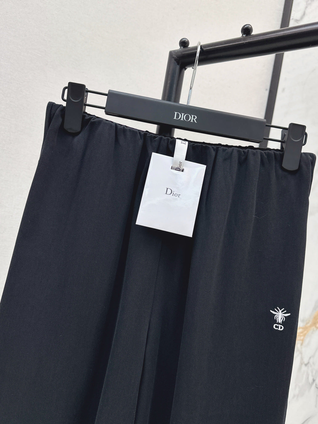 D*r 25ss bee embroidered straight pants