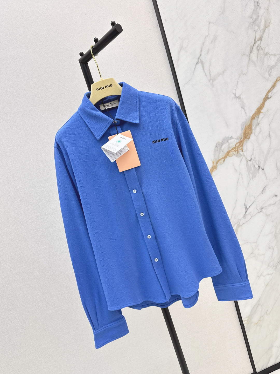 M*u 25ss cotton pique shirt