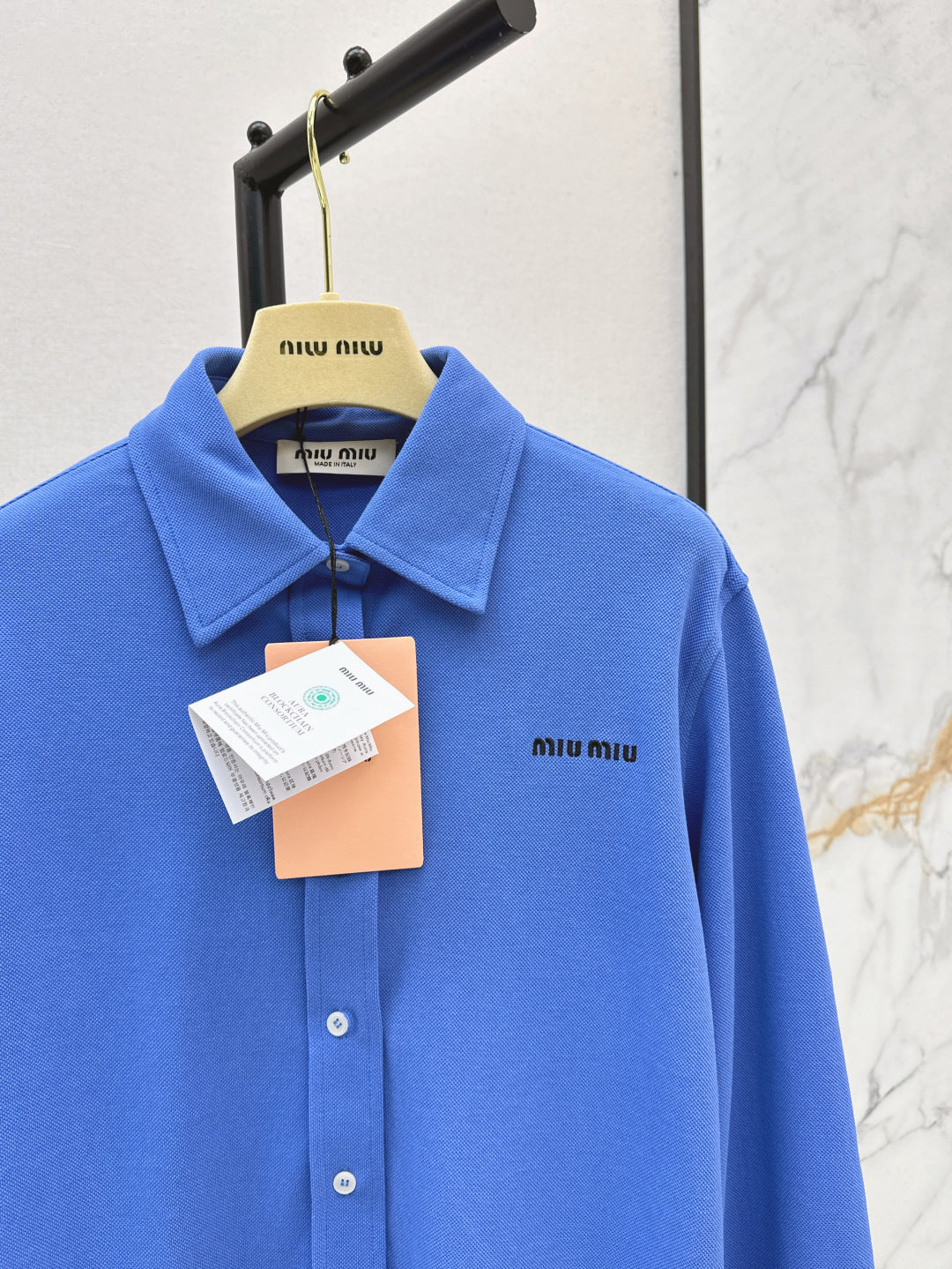 M*u 25ss cotton pique shirt