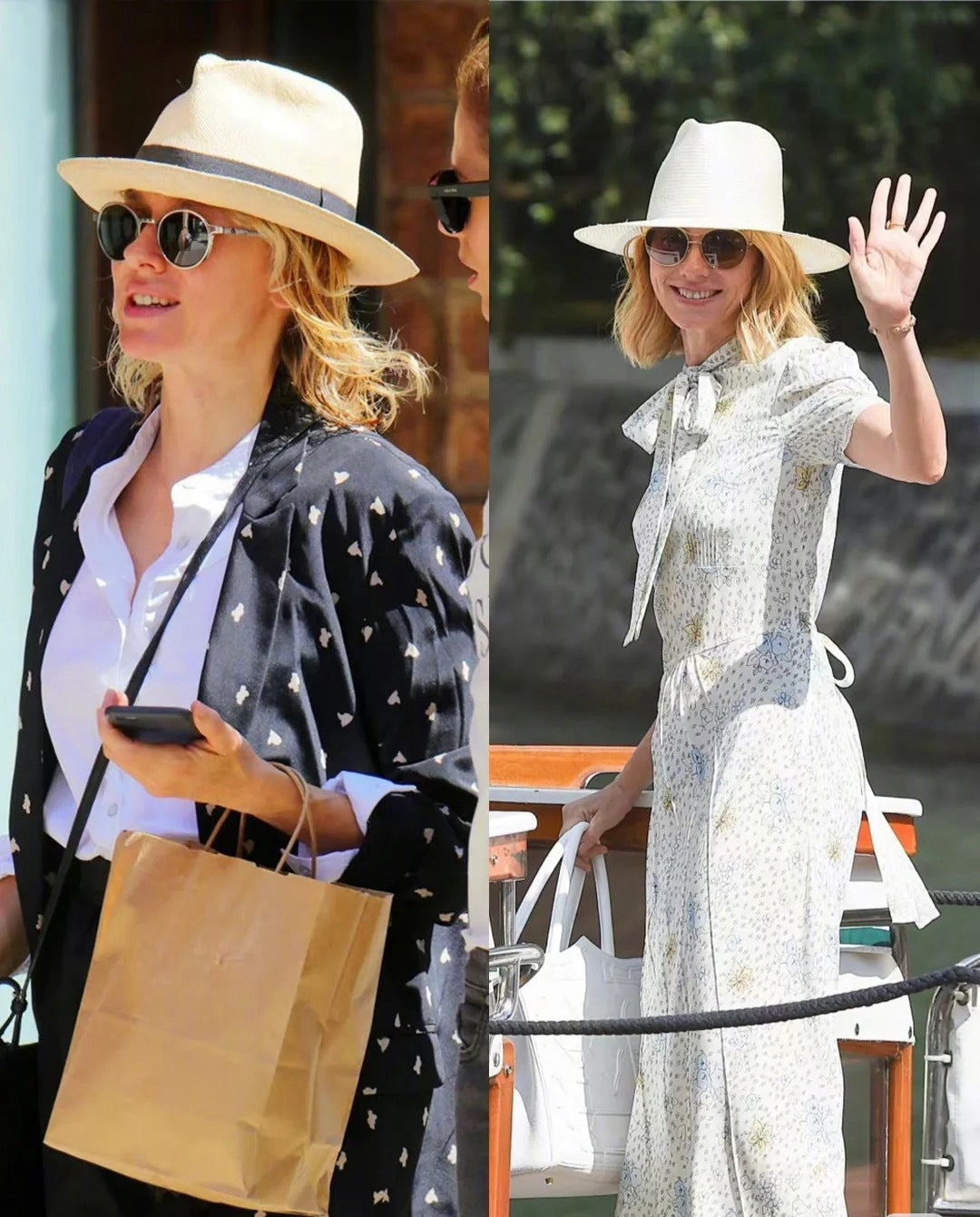 M*u 25ss floral print tied dress