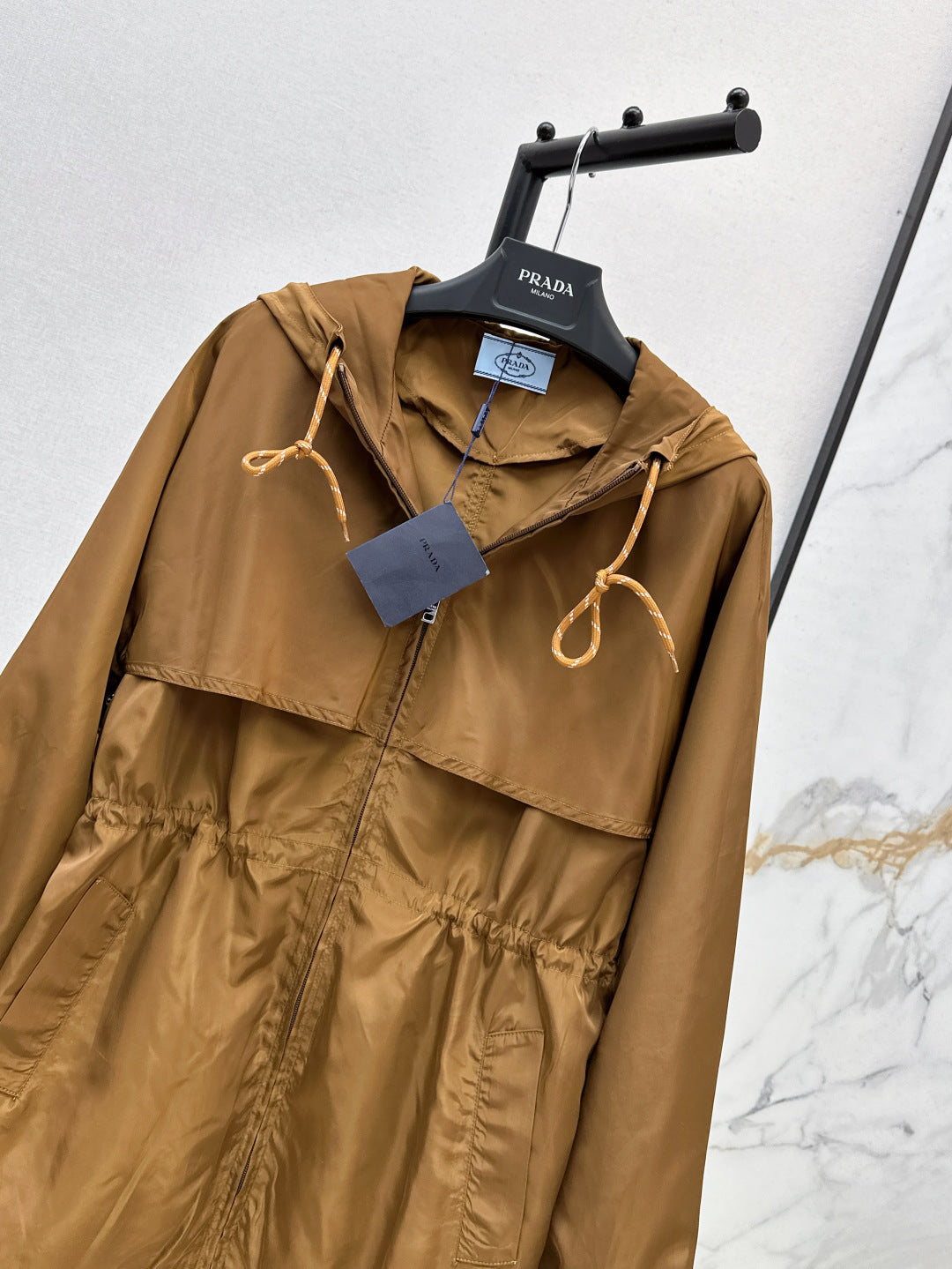 Pra* 25ss lightweight re-nylon raincoat