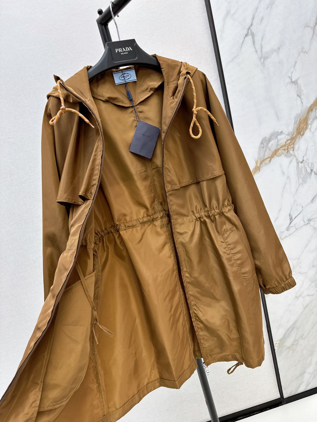 Pra* 25ss lightweight re-nylon raincoat