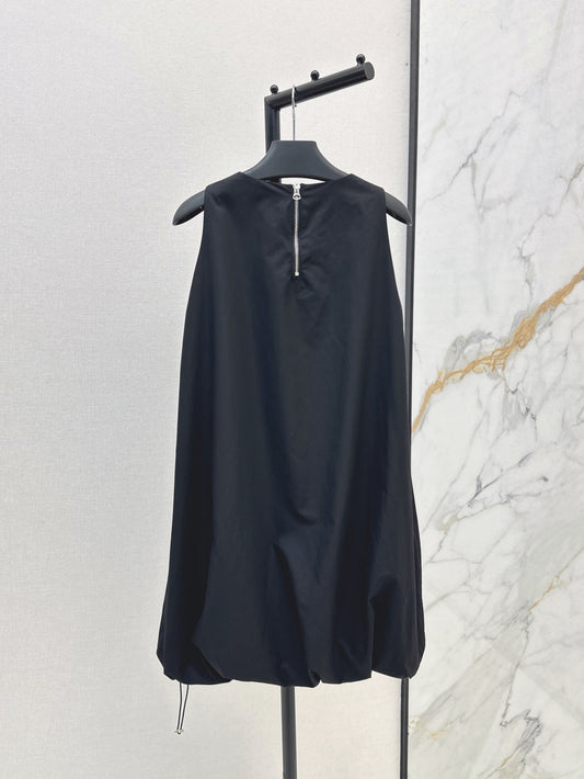 Pra* 25ss re-nylon balloon dress