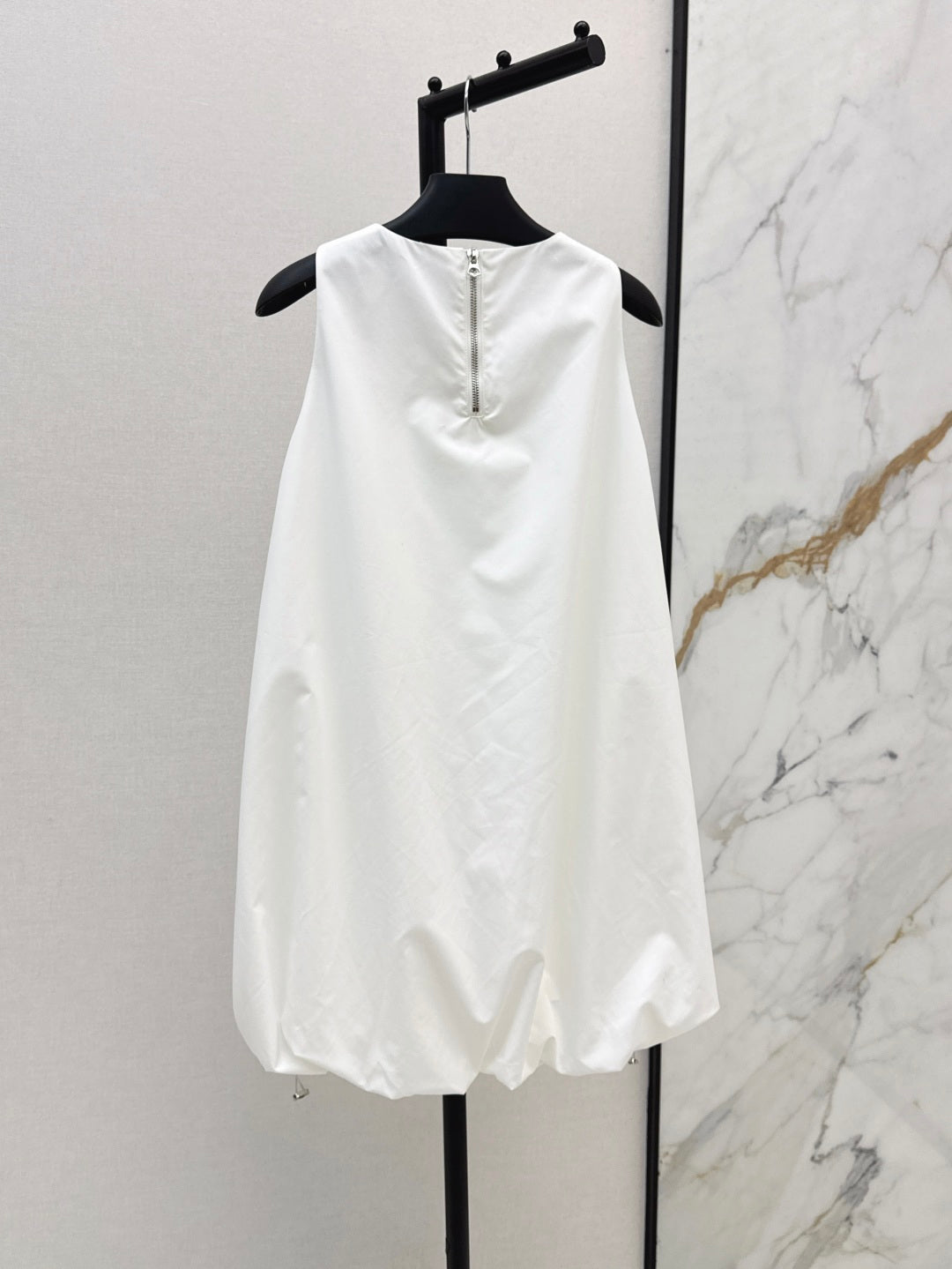 Pra* 25ss re-nylon balloon dress