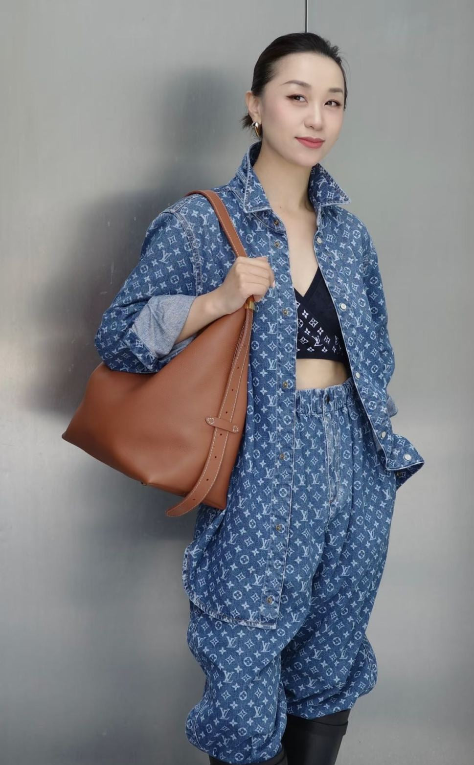 Loui* 25ss monogram jeans