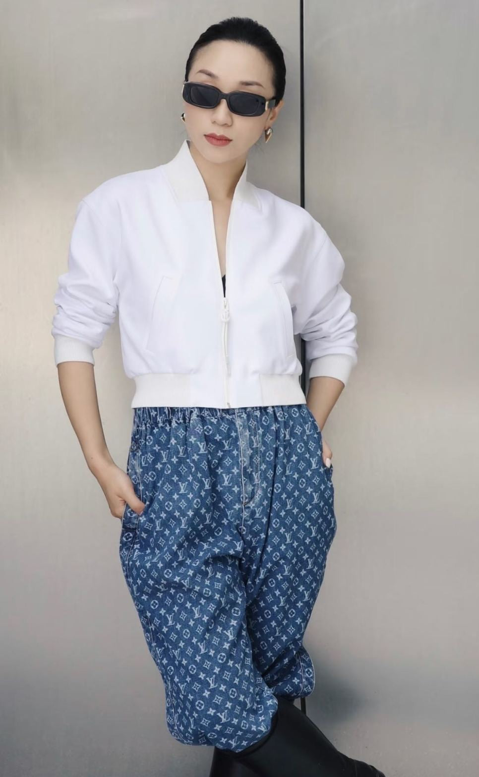 Loui* 25ss monogram jeans