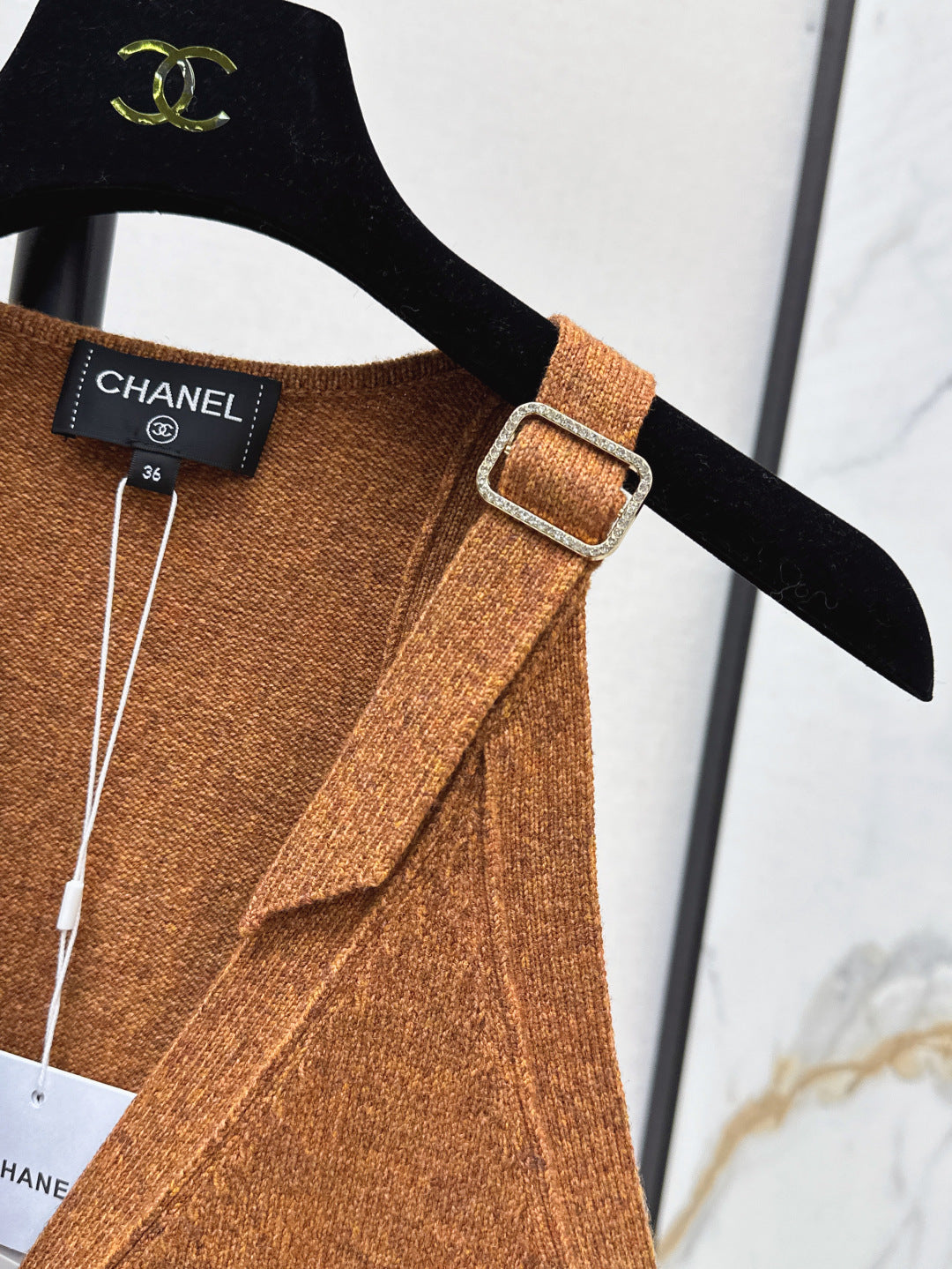 C*nel 25ss sleeveless cardigan