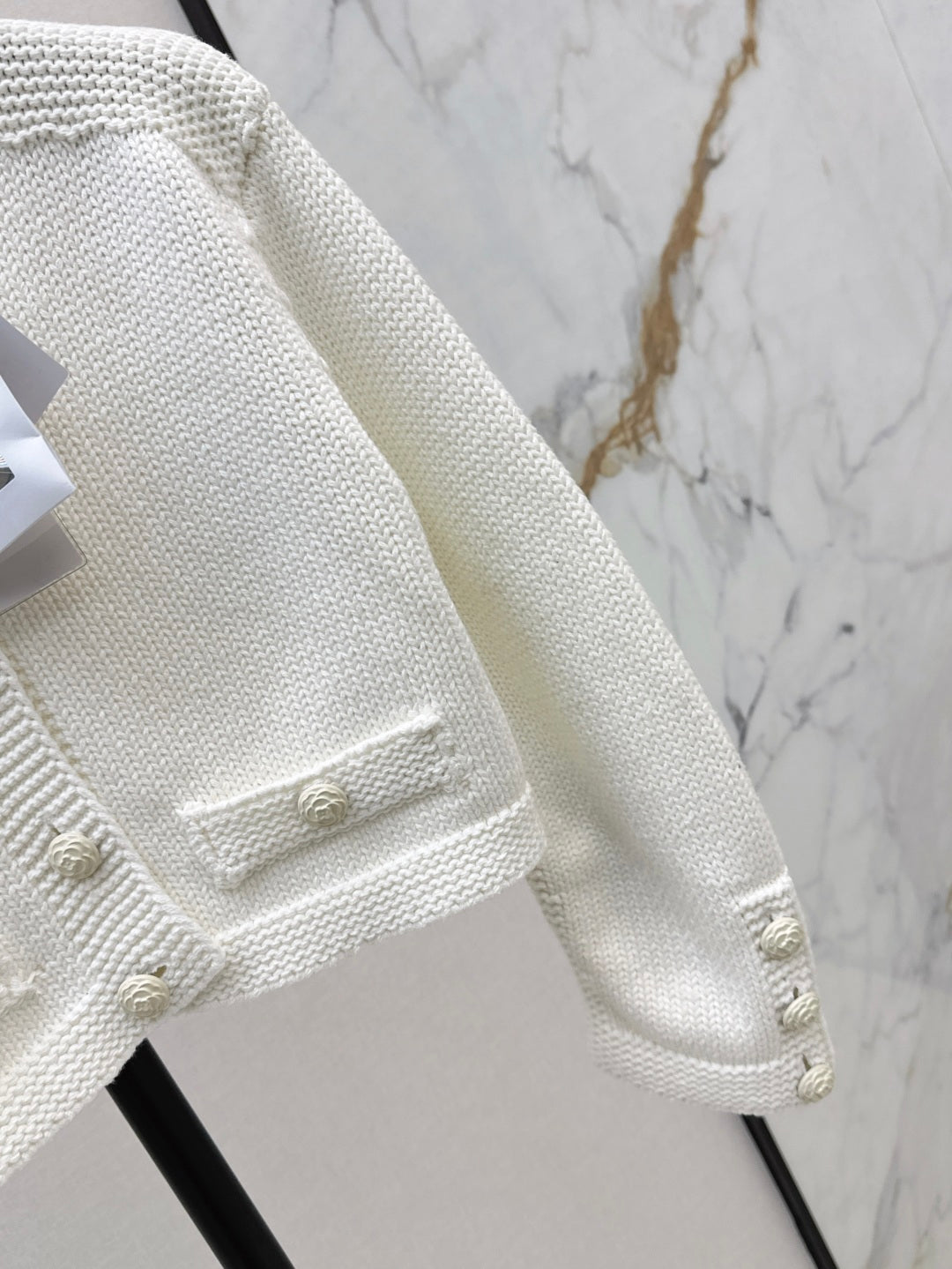 C*nel 25ss cropped knit top