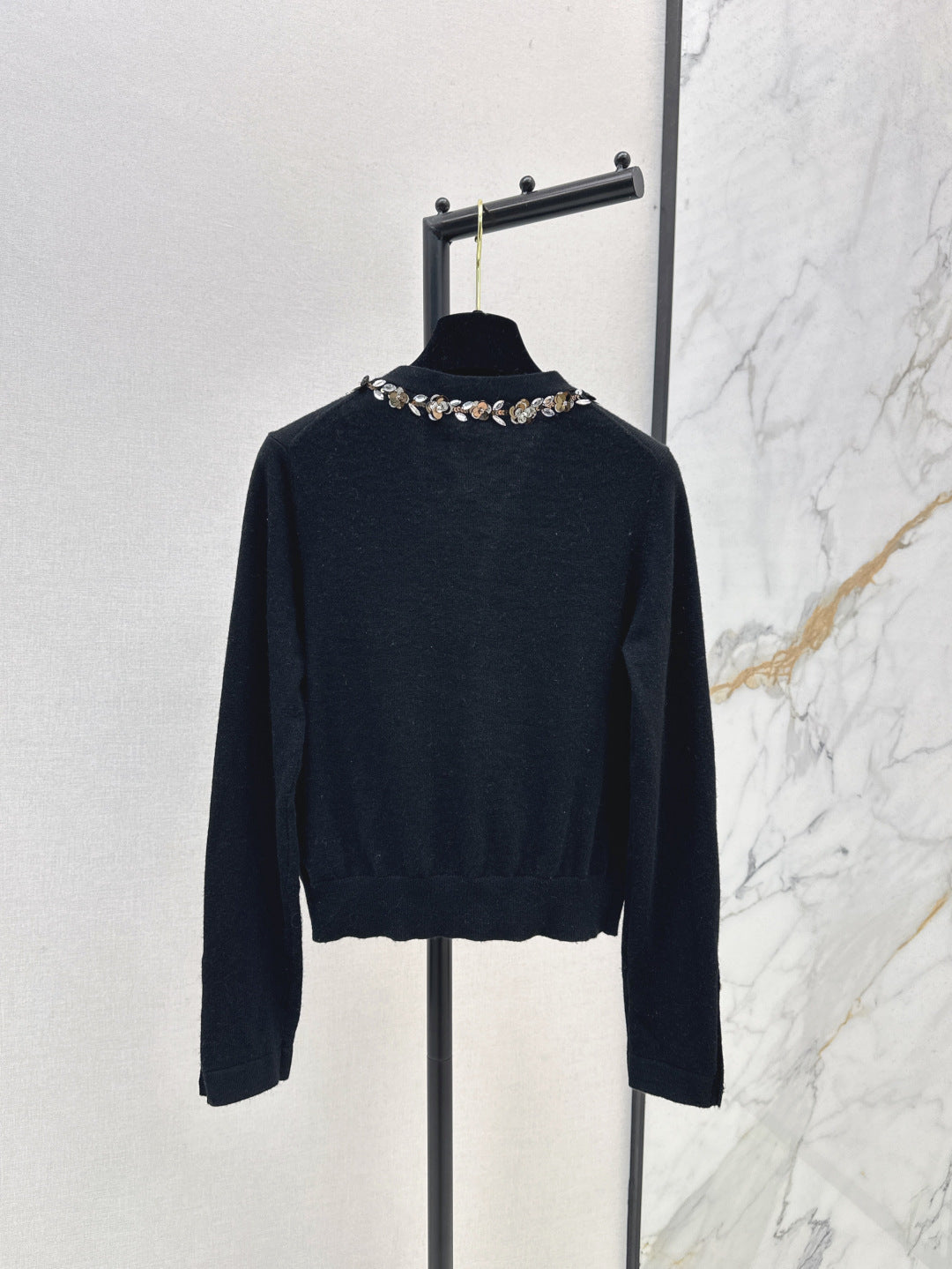 C*nel sequins embriodered cardigan