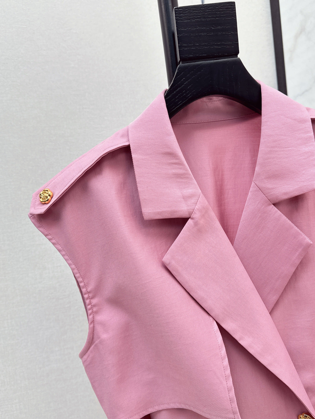 MaxM* 25ss sleeveless trench coat dress