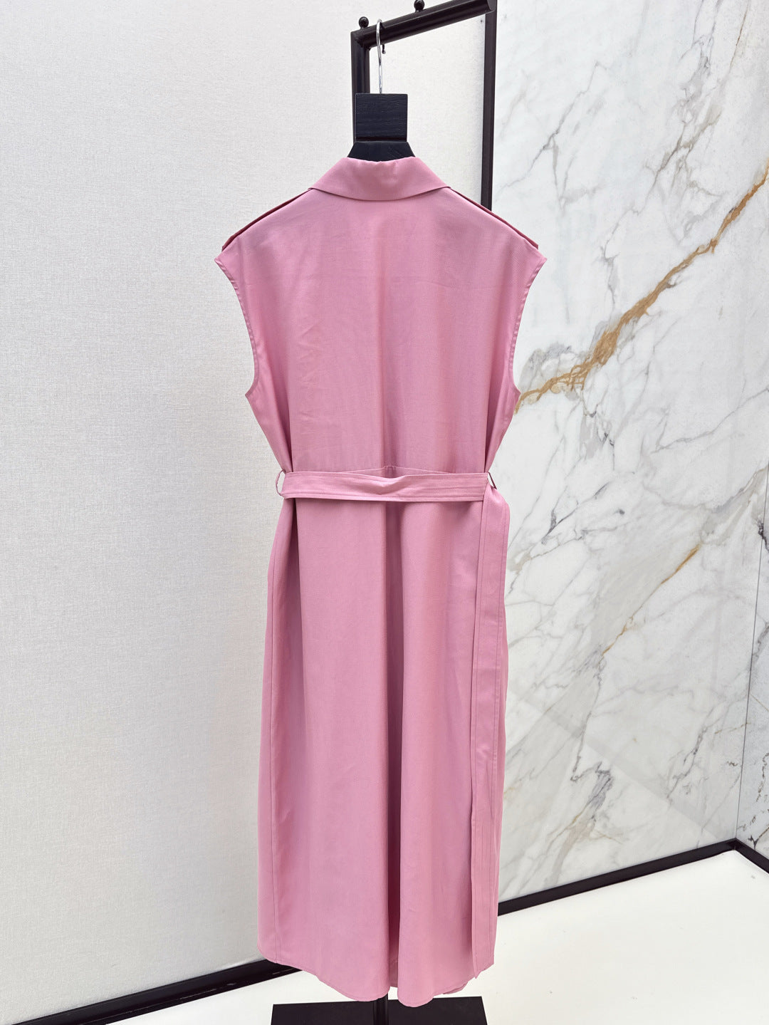 MaxM* 25ss sleeveless trench coat dress