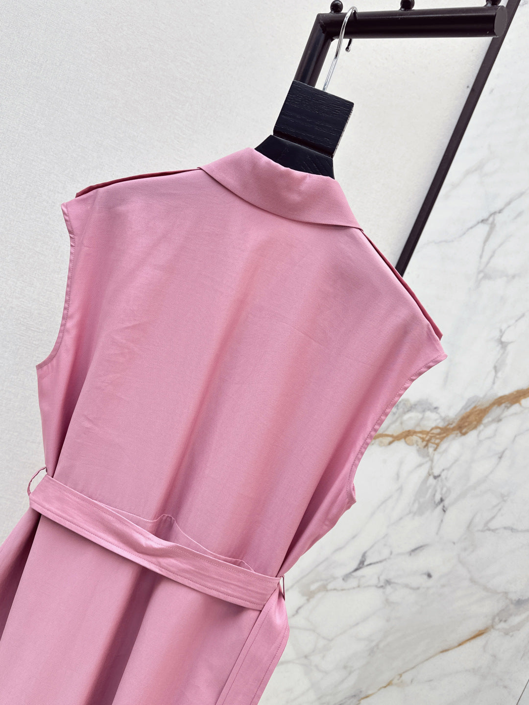 MaxM* 25ss sleeveless trench coat dress