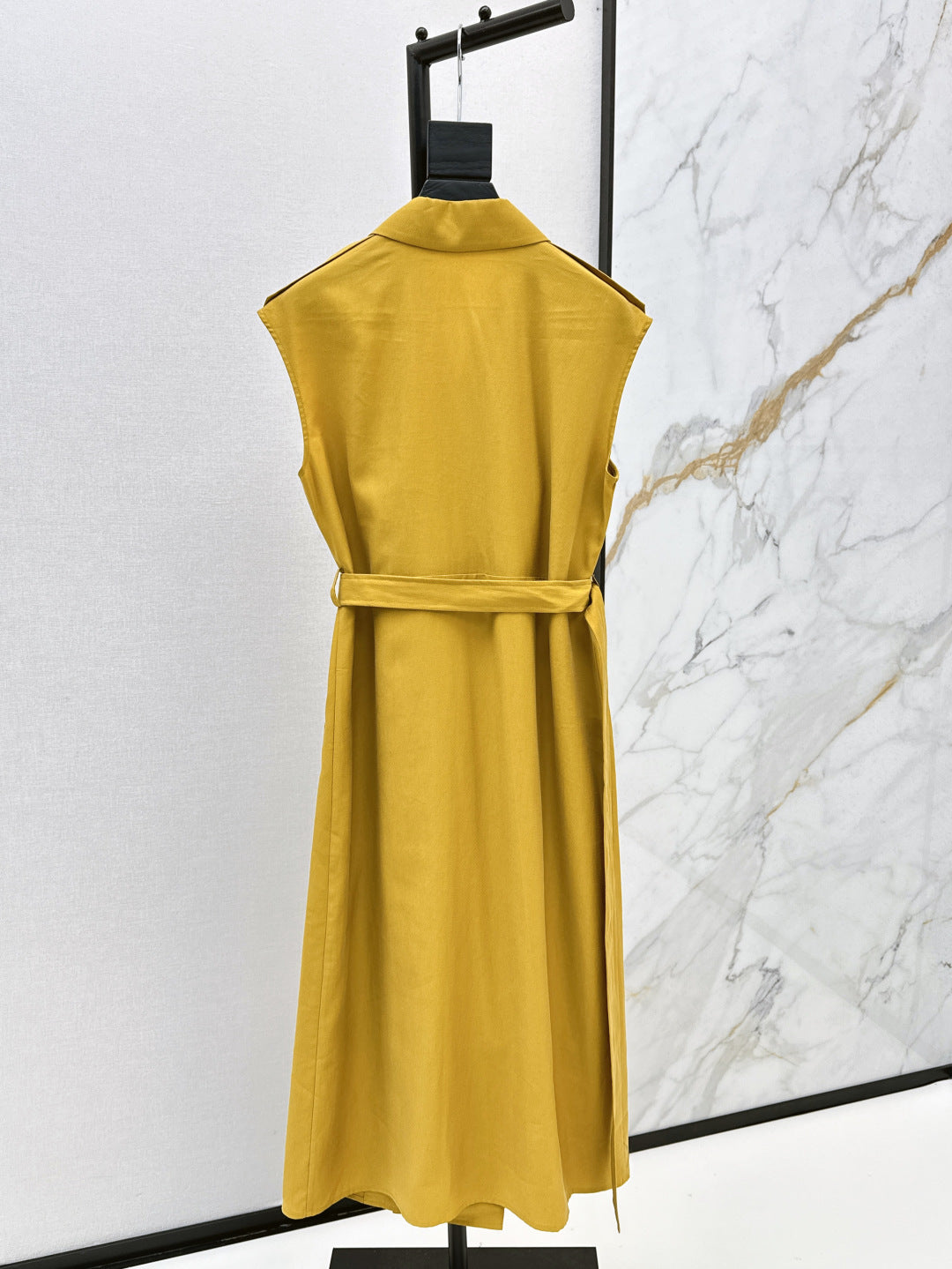 MaxM* 25ss sleeveless trench coat dress