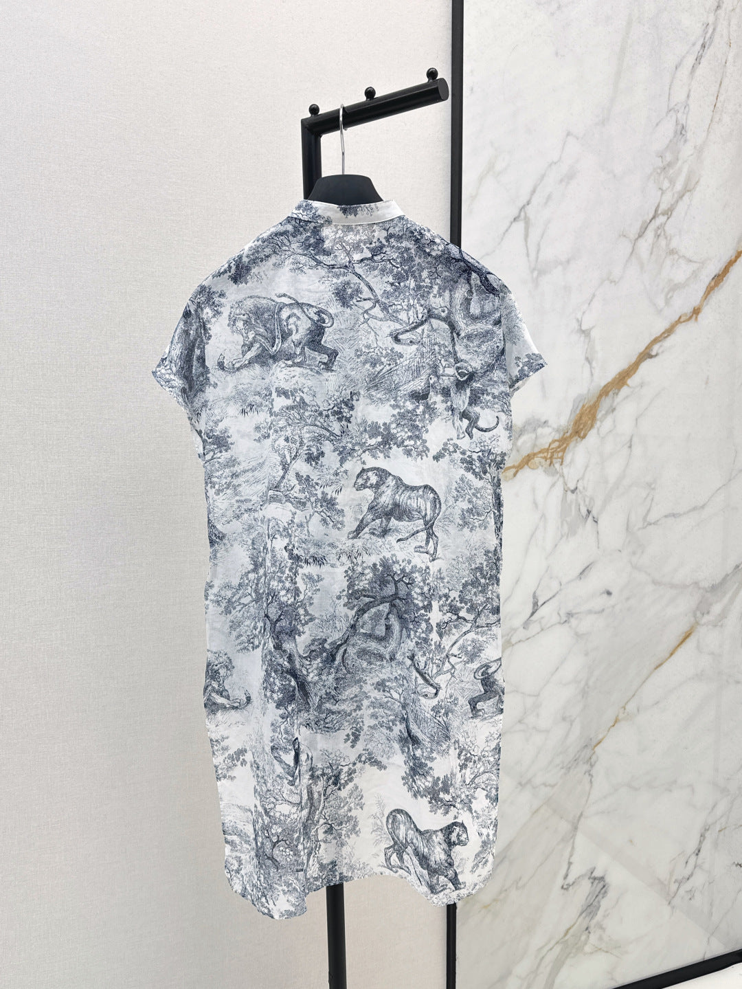 D*r 25ss long blouse with cap sleeve