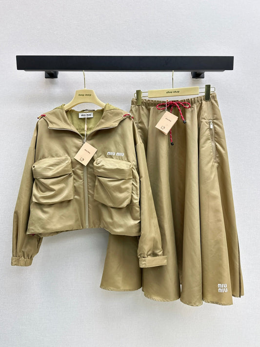 M*u 25ss tech canvas blouson