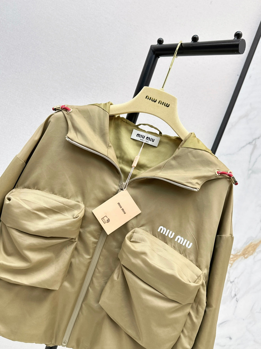 M*u 25ss tech canvas blouson