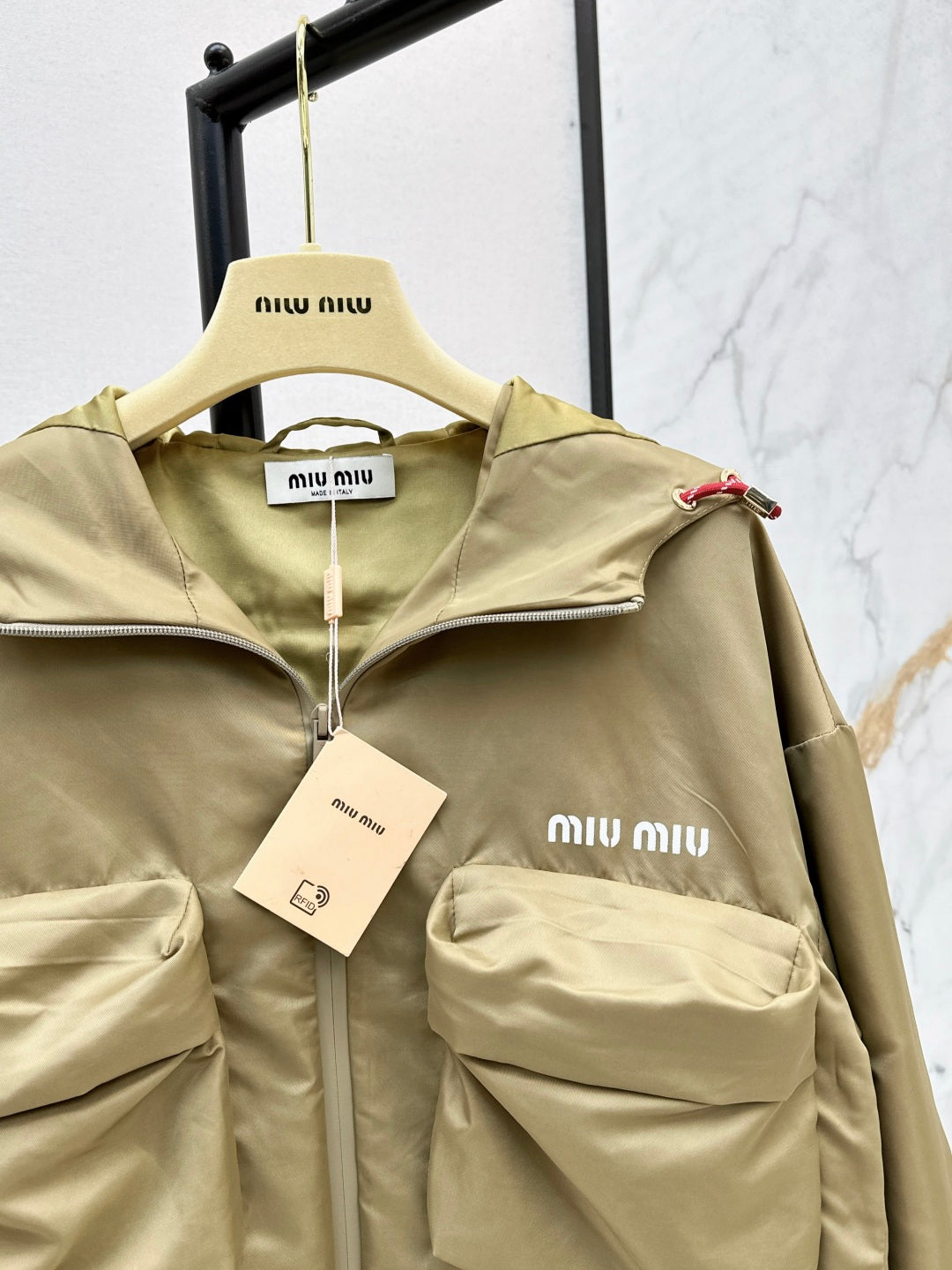 M*u 25ss tech canvas blouson