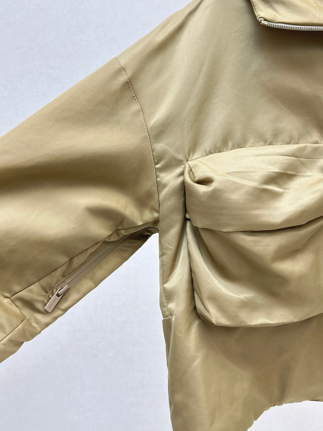 M*u 25ss tech canvas blouson