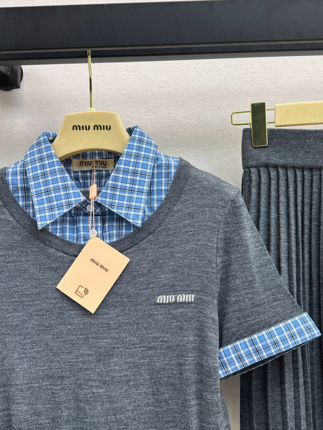 M*u 25ss knit matching set