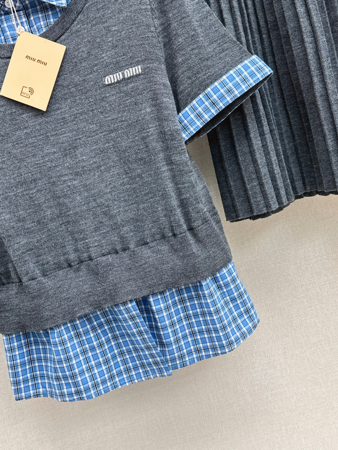 M*u 25ss knit matching set