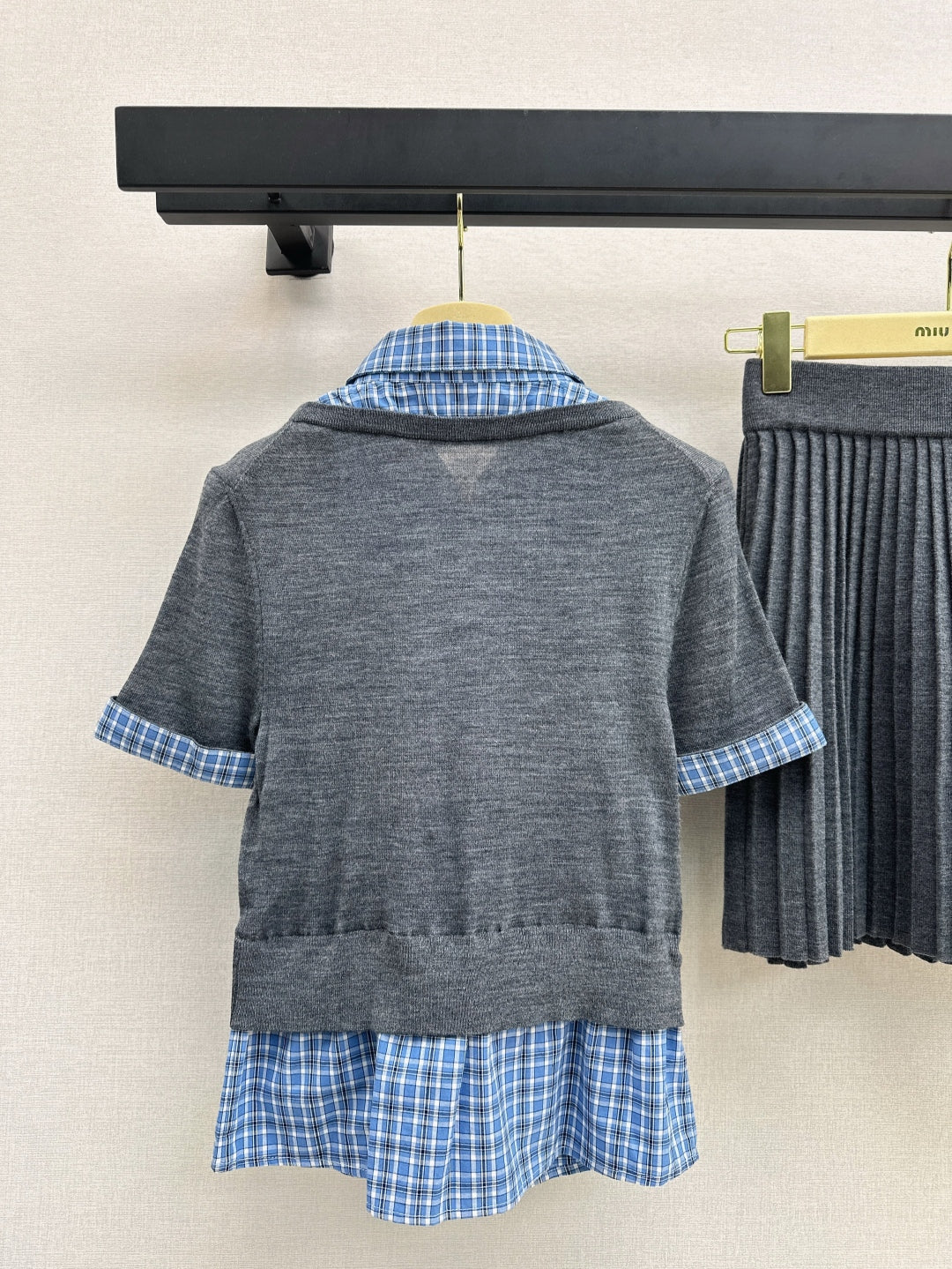 M*u 25ss knit matching set