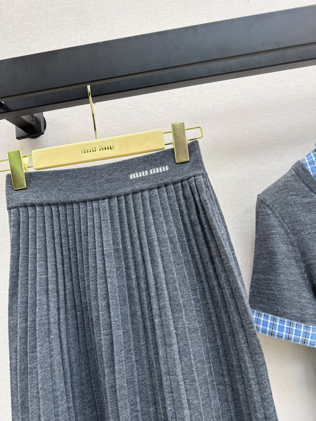 M*u 25ss knit matching set