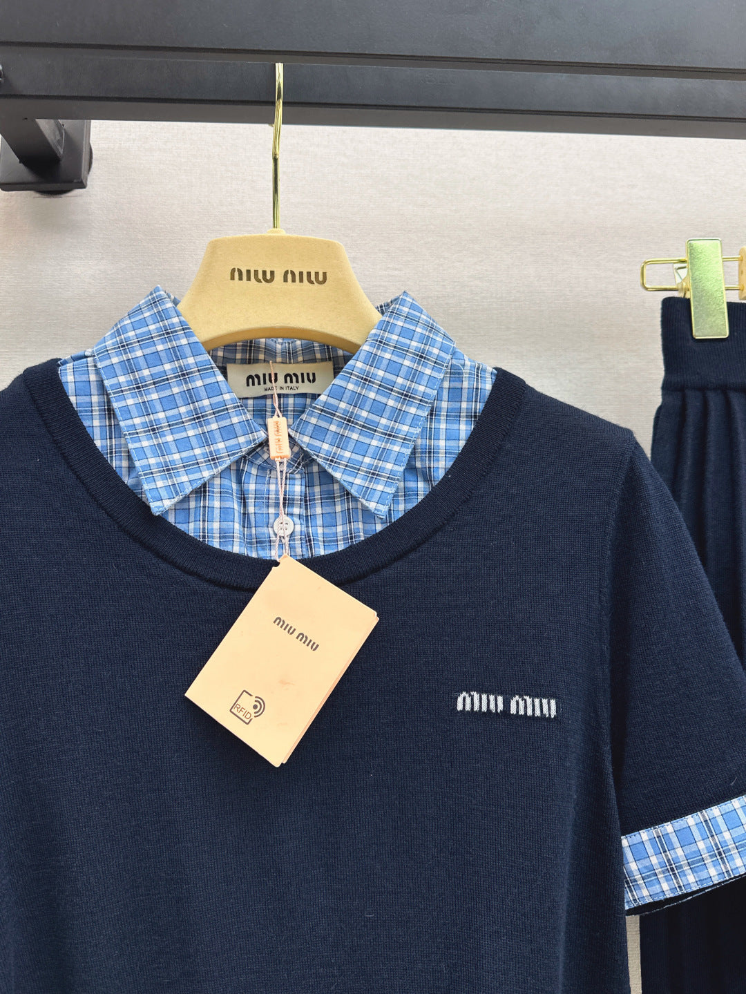 M*u 25ss knit matching set