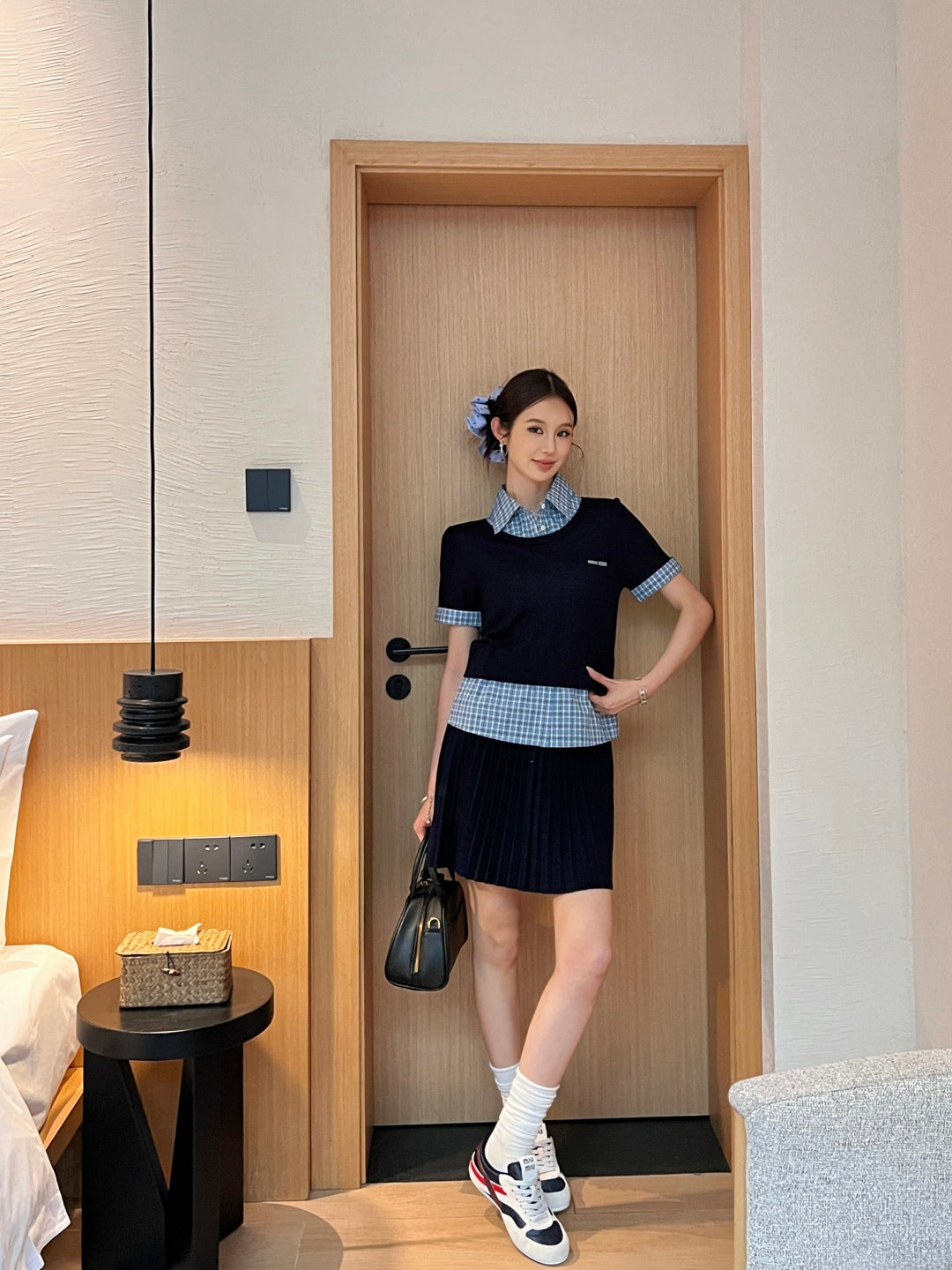 M*u 25ss knit matching set