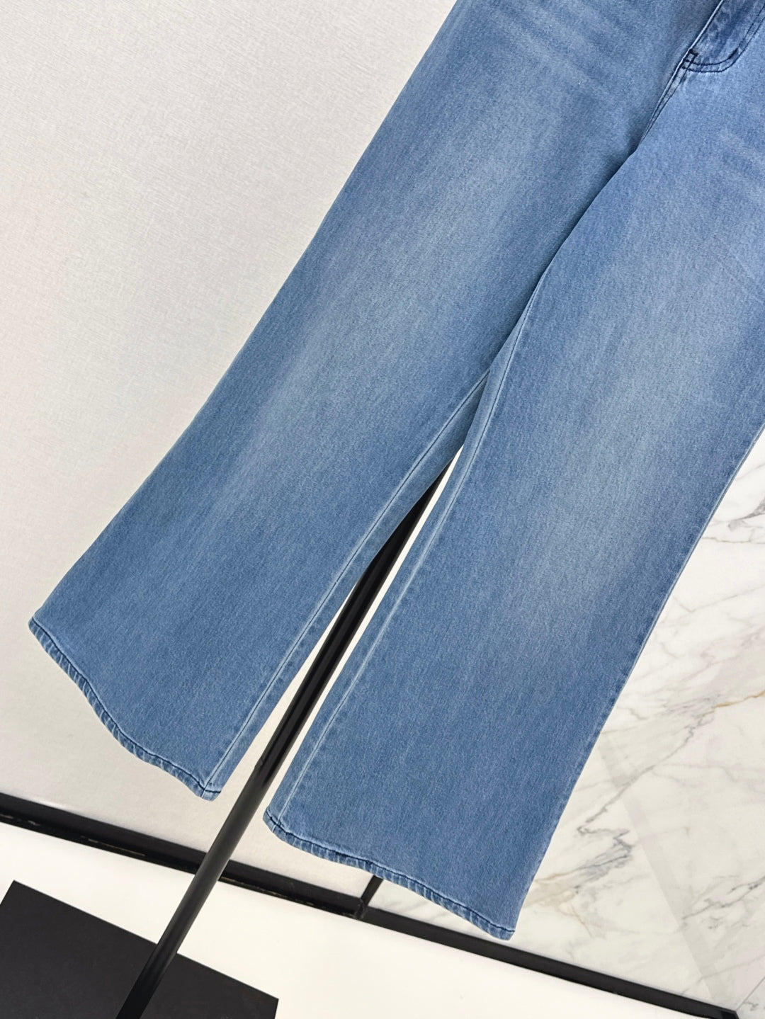 Loe* 25ss braided belt jeans